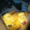 20 Pack Fairy Lights Battery Operated,3.3ft 20 LED Silver Wire Warm White Firefly Waterproof Mini Led String Lights for Party Crafts Wedding Decor